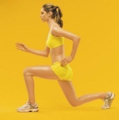 Комплекс упражнений.  1. выпад вперед. 04 Комплекс упражнений.  1. выпад вперед. 04