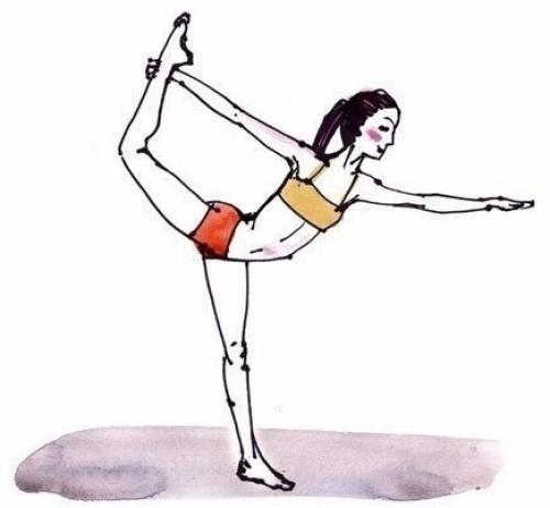 Небольшой комплекс йоги на каждый день для среднего уровня. 04