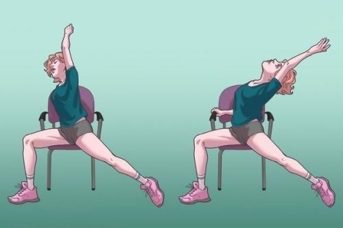 Классная гимнастика!  Самое то для домашней разминки! 01