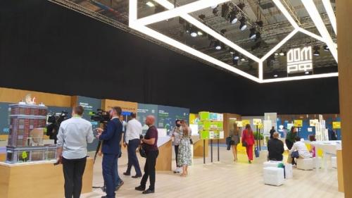 Члены молодёжного парламента на VI всероссийском форуме Среда для Жизни: Свой дом. 06