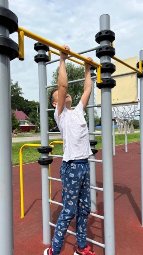 Август для подростков села ищеино начался с фитнес - тренировки с профессиональным тренером Валерией Лазаревой. 05