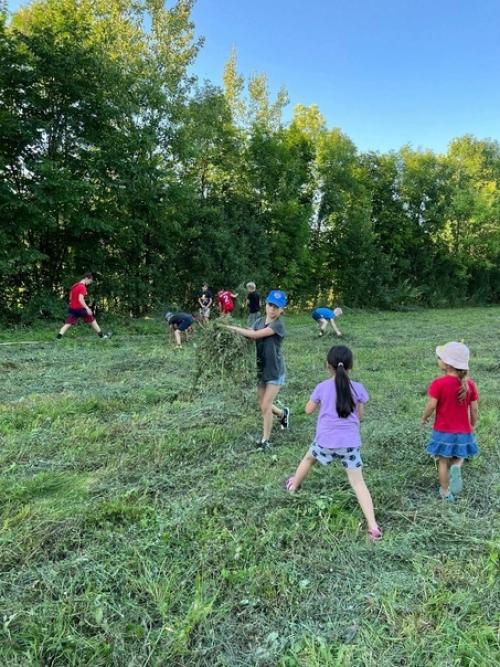 Август для подростков села ищеино начался с фитнес - тренировки с профессиональным тренером Валерией Лазаревой. 06