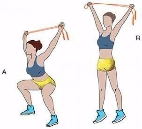 Упражнение на жиросжигание?  Выполняйте каждое упражнение по 1 минуте. 05