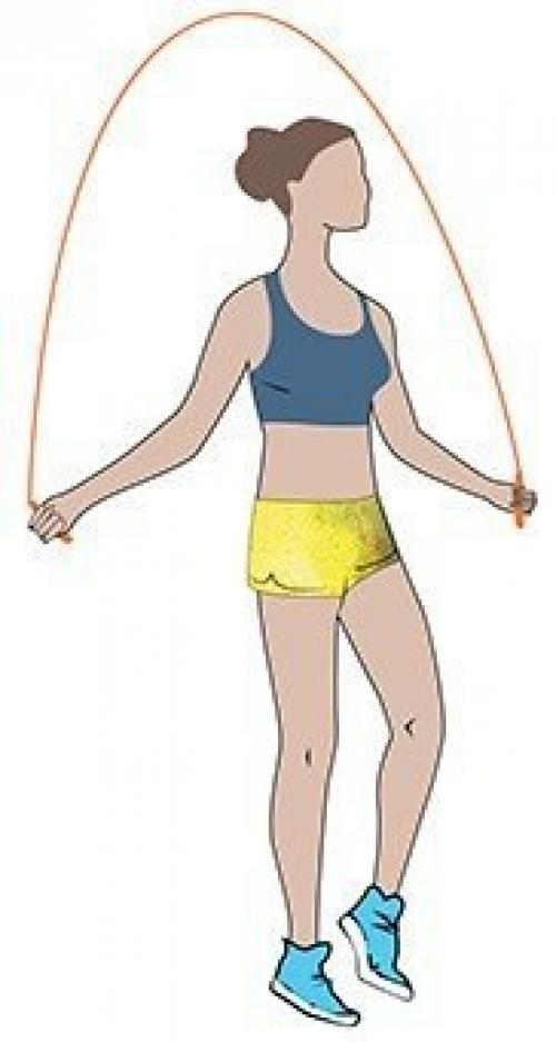 Упражнение на жиросжигание?  Выполняйте каждое упражнение по 1 минуте. 03