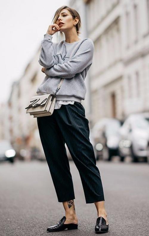 Неспортивный гардероб: как правильно носить вещи в спортивном стиле. 05