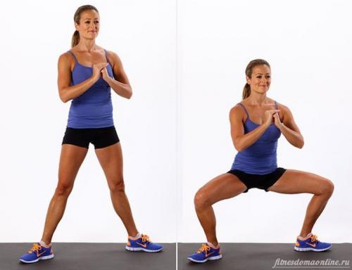 Программа тренировок на каждый день для девушек дома. Программа для начинающих
