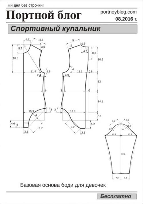 Купальник для фитнес бикини своими руками — мастер-класс с выкройкой