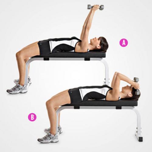 Программа тренировок с гантелями в домашних условиях для мужчин. Самые эффективные упражнения для девушек