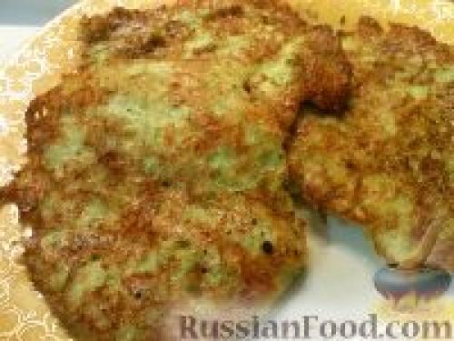 Оладьи из кабачков с чесноком. Кабачки с чесноком, Оладьи