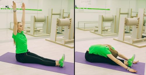 Упражнения, как сесть на шпагат.