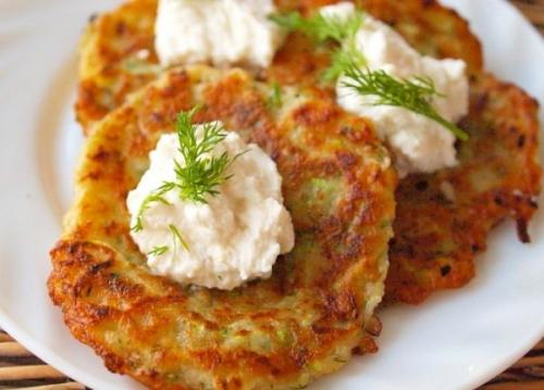 Диетические оладьи из кабачков. Кабачковые оладьи в духовке