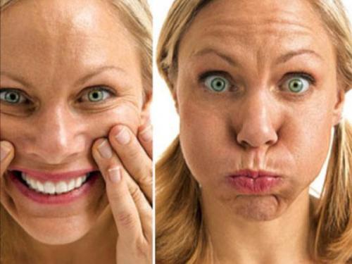 Упражнения для подтяжки лица и шеи. Для подтяжки лица: