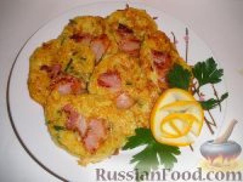 Оладьи из кабачков с чесноком. Кабачки с чесноком, Оладьи