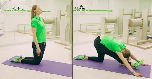 Упражнения, как сесть на шпагат.