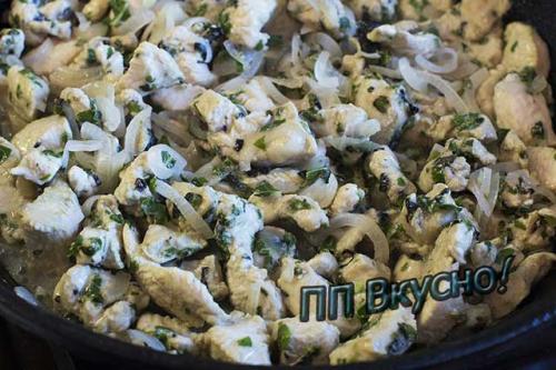 Пп куриная грудка в духовке. Филе с базиликом