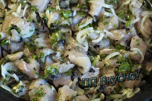 Пп куриная грудка в духовке. Филе с базиликом