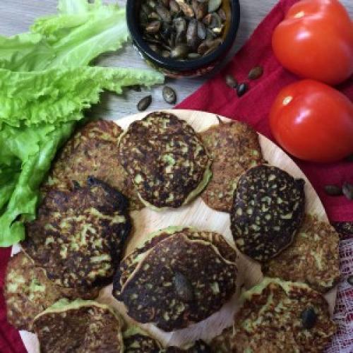 Оладьи из кабачков Фитнес рецепт. Лёгкие кабачковые оладьи