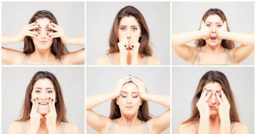 Упражнение для лица для подтяжки. Комплекс универсальных упражнений для омоложения лица в домашних условиях