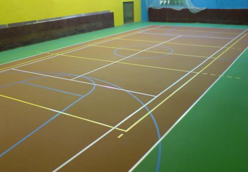 Спортивные покрытия. Разновидности и конструкция спортивных полов