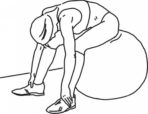 Пилатес на мяче. Коплекс упражнений № 5 (пилатеc на мяче)