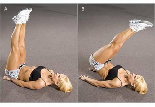 Качаем нижний пресс. Комплекс упражнений на нижний пресс для девушек