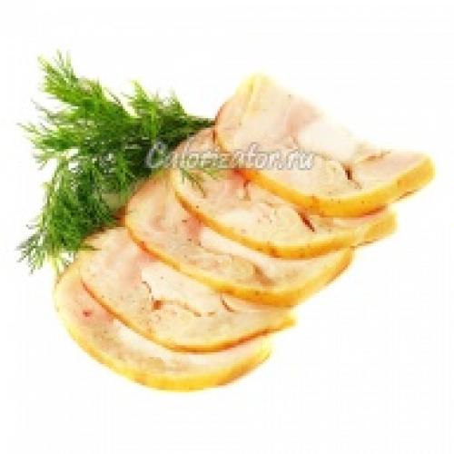 Куриный рулет калорийность. Куриный рулет