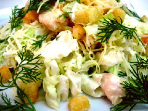 Калорийность салат Цезарь. "Цезарь"