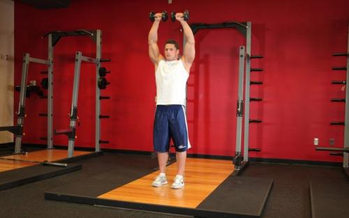 Как сжечь жир гантелями.