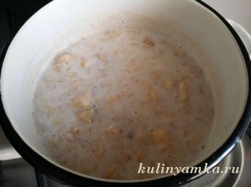 Овсянка с бананом и медом рецепт. Овсяная каша с бананом и медом