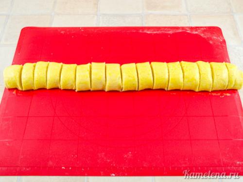 Апельсиновое печенье. Приготовление: