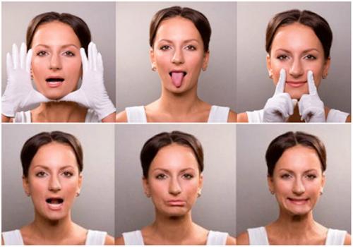 Упражнения для подтяжки овала лица. Упражнения для подтяжки щек и овала лица