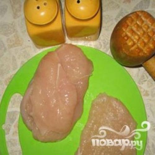 Курица с грибами и сыром. Куриное филе с грибами под сыром