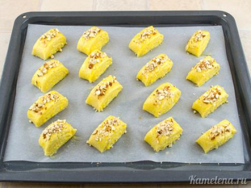 Апельсиновое печенье. Приготовление: