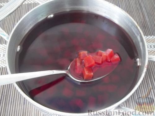 Кефирный суп со свеклой. Рецепт 5: свекольный холодник с мясом на кефире