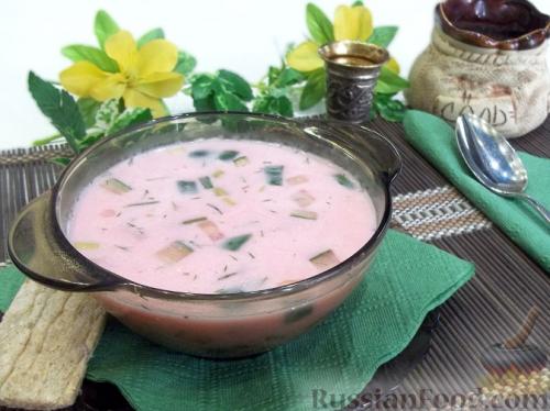 Кефирный суп со свеклой. Рецепт 5: свекольный холодник с мясом на кефире