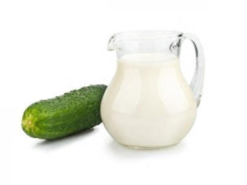 Кефирный суп для похудения с огурцом и. Худееем с помощью кефира и огурца