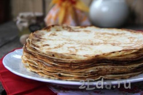 Творожные блинчики. Творожные блины на молоке