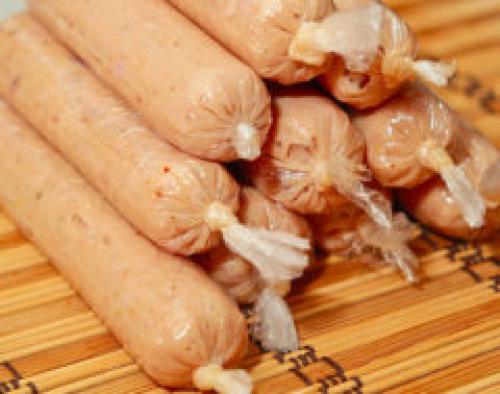 Рецепт домашних сосисок для детей. Молочные сосиски в домашних условиях