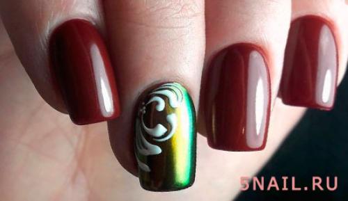 Цвет Марсала ногти. С какими цветами сочетается Марсала, кому подойдет такой лак?