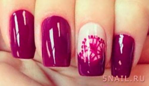 Цвет Марсала ногти. С какими цветами сочетается Марсала, кому подойдет такой лак?