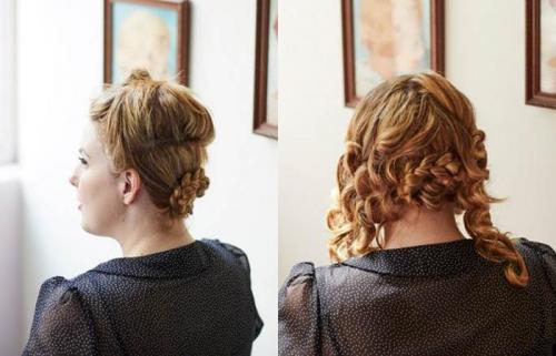 Как сделать видимость длинных волос, как коротких? Короткие волосы без стрижки: узнай, как! 23