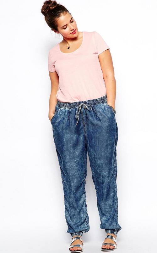 Джинсы на резинке внизу женские, как называются. Как называются женские джинсы с резинкой внизу?