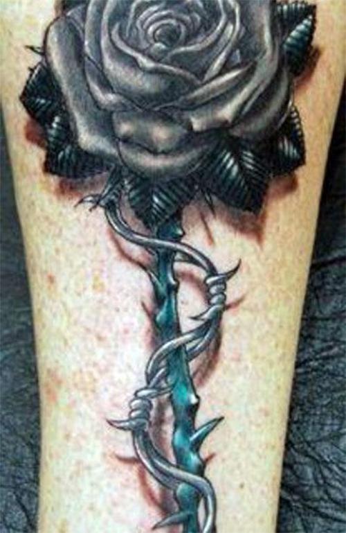 Синяя роза тату значение на зоне. Уголовные татуировки и их значения