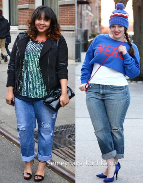 Модели женских брюк для полных. Универсальный фасон для полных.