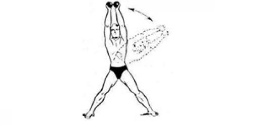 Упражнения для пресса с гантелями