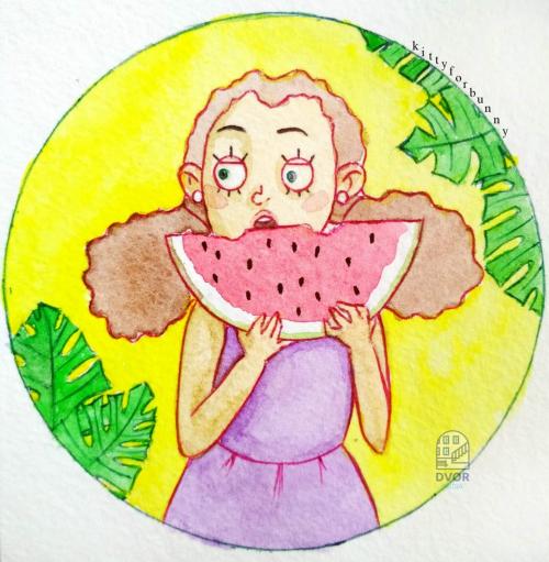 С чем есть арбуз. Как правильно есть арбуз