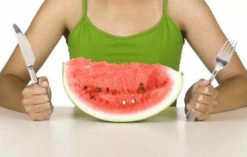 Арбуз на ужин. Употребление арбуза для похудения