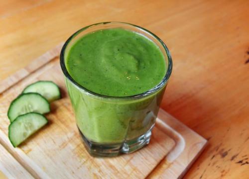 Зеленый коктейль для похудения. Коктейли для похудения