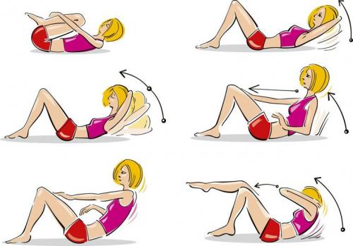 Зарядка для похудения живота в домашних условиях. Домашний жиросжигающий комплекс упражнений 04