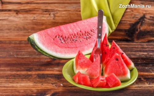 Есть ли противопоказания для употребления арбуза на ночь. Можно ли употреблять арбуз на ночь